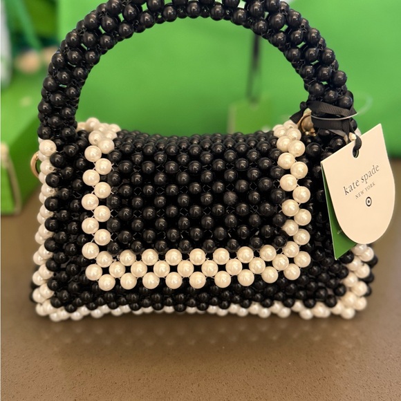 Target DROP Colorblock Beaded Crossbody Bag - kate spade new york x Target Black - Picture 1 of 4